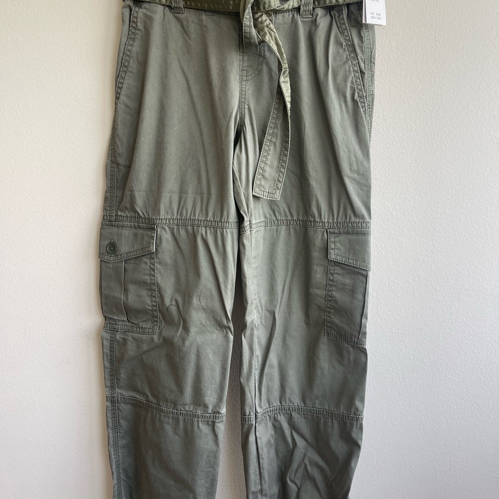 Abercrombie Kids Green Casual Cargo Pants
